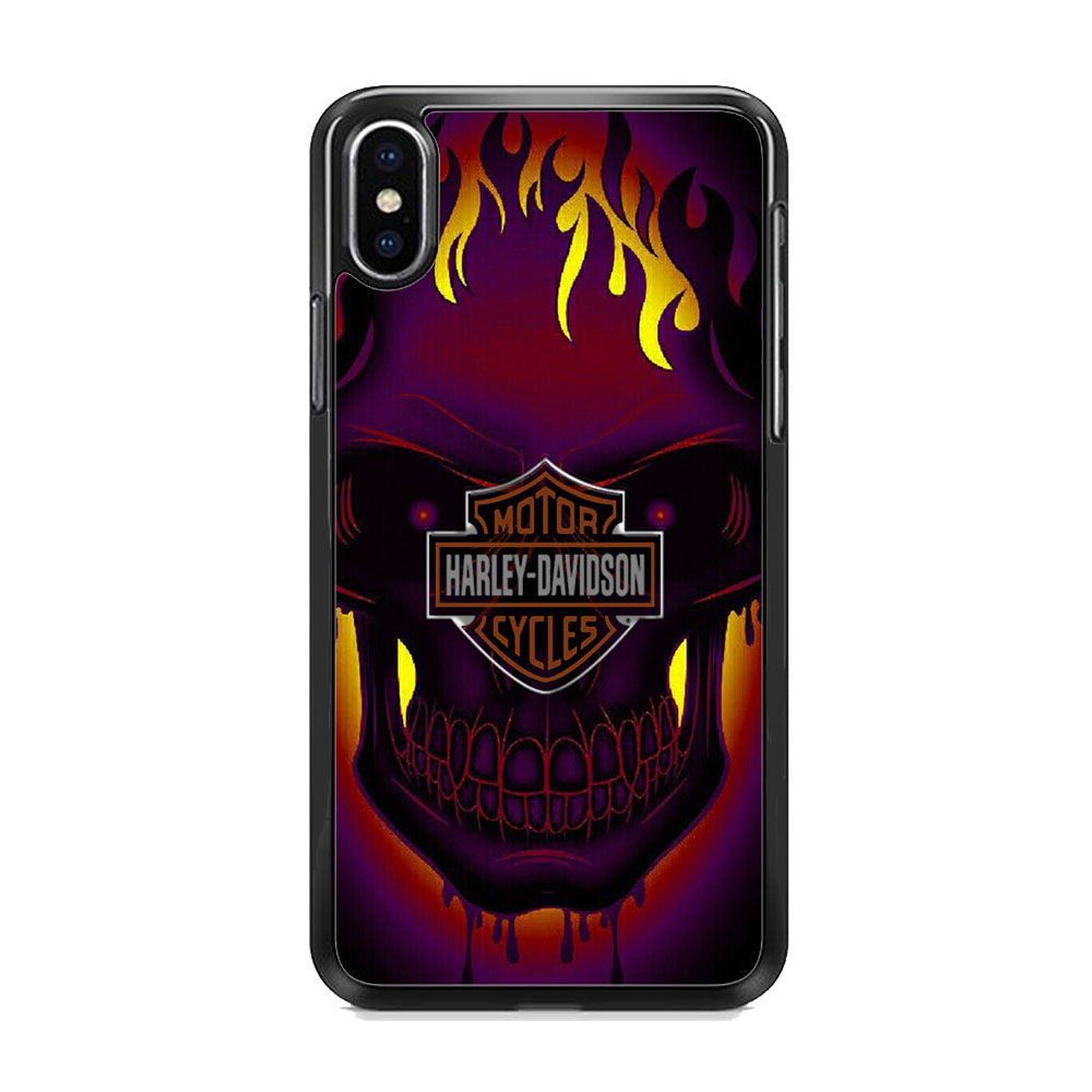 Harley Davidson Eclips Rider iPhone X Case