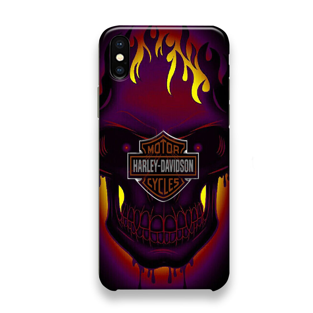 Harley Davidson Eclips Rider iPhone Xs Case