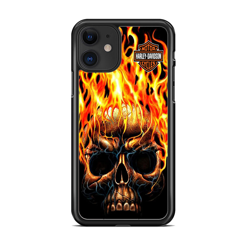 Harley Davidson Ghost Skull iPhone 11 Case