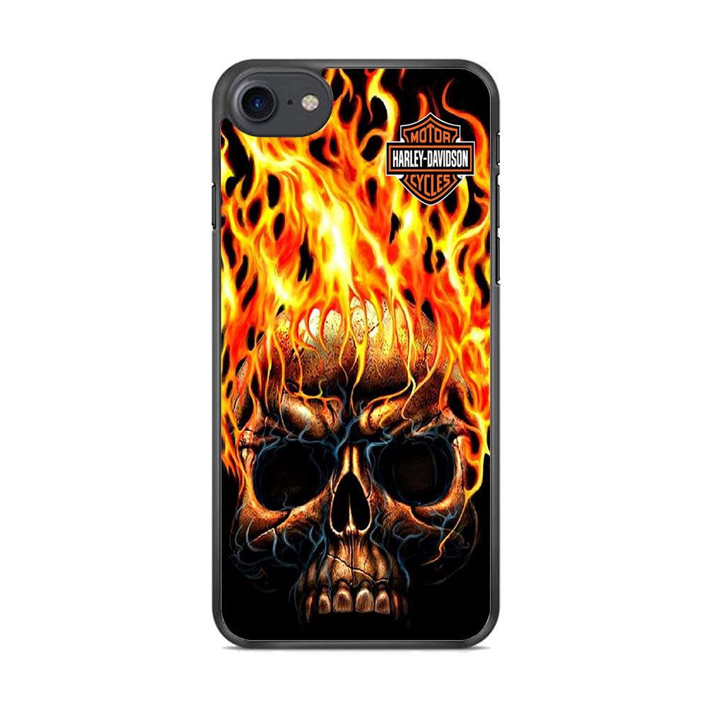 Harley Davidson Ghost Skull iPhone 8 Case