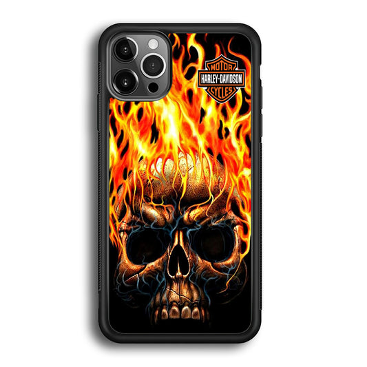 Harley Davidson Ghost Skull iPhone 12 Pro Max Case