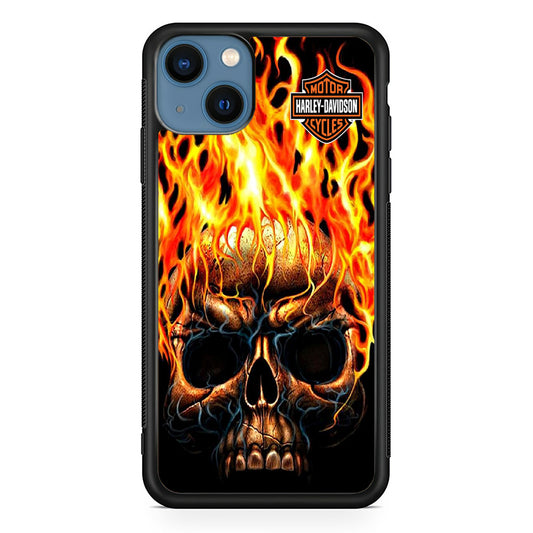 Harley Davidson Ghost Skull iPhone 13 Case