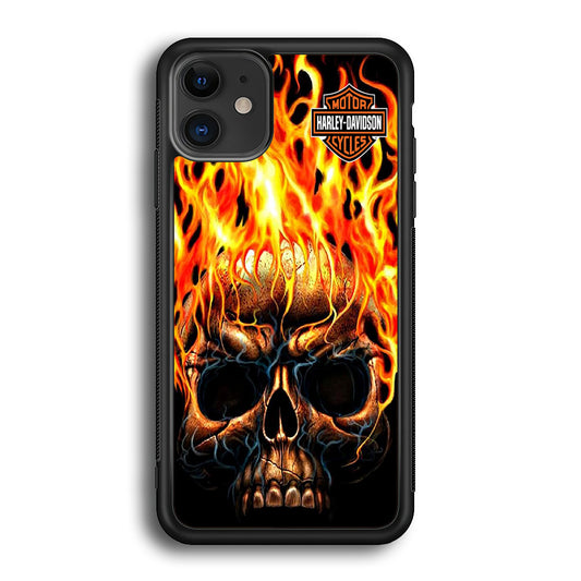 Harley Davidson Ghost Skull iPhone 12 Case