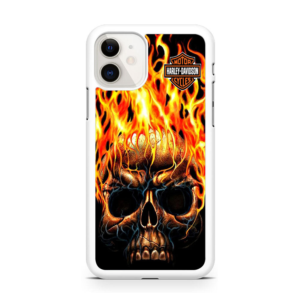 Harley Davidson Ghost Skull iPhone 11 Case