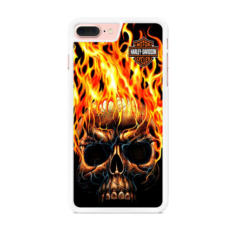 Harley Davidson Ghost Skull iPhone 8 Plus Case