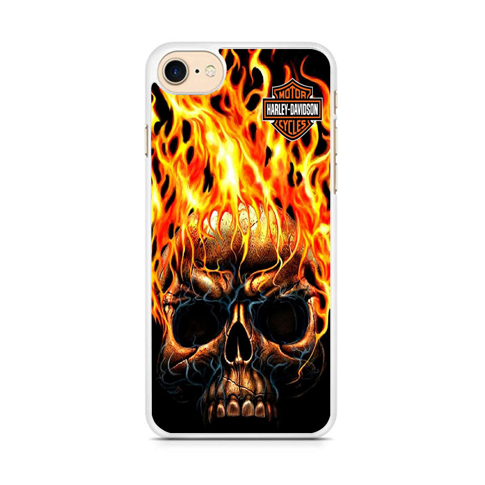 Harley Davidson Ghost Skull iPhone 8 Case