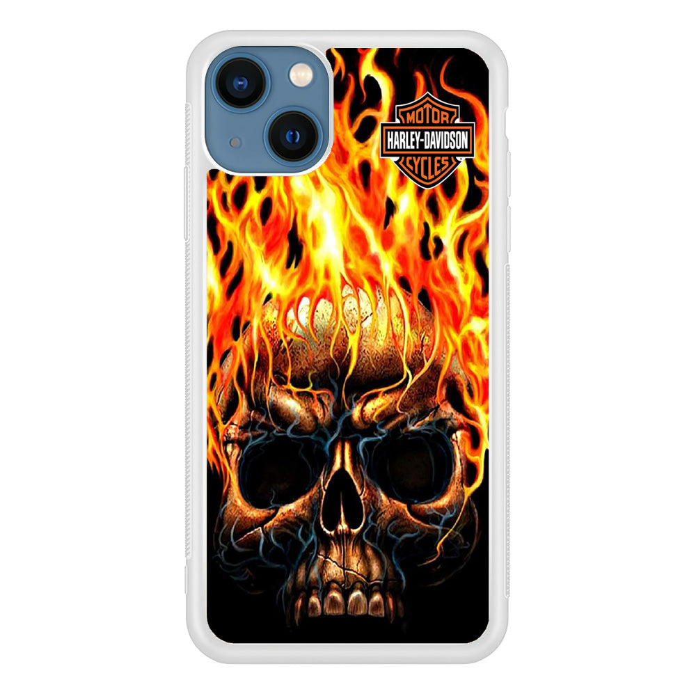 Harley Davidson Ghost Skull iPhone 13 Case