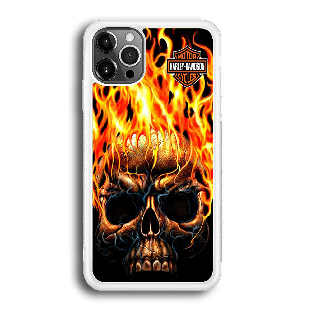 Harley Davidson Ghost Skull iPhone 12 Pro Max Case