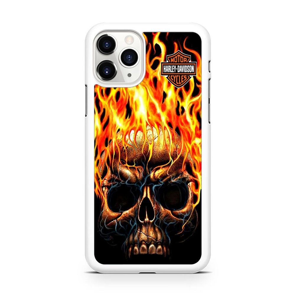 Harley Davidson Ghost Skull iPhone 11 Pro Case