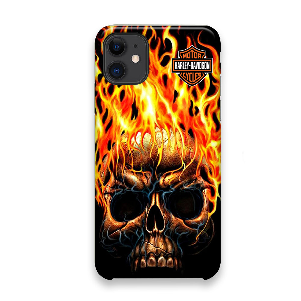 Harley Davidson Ghost Skull iPhone 11 Case