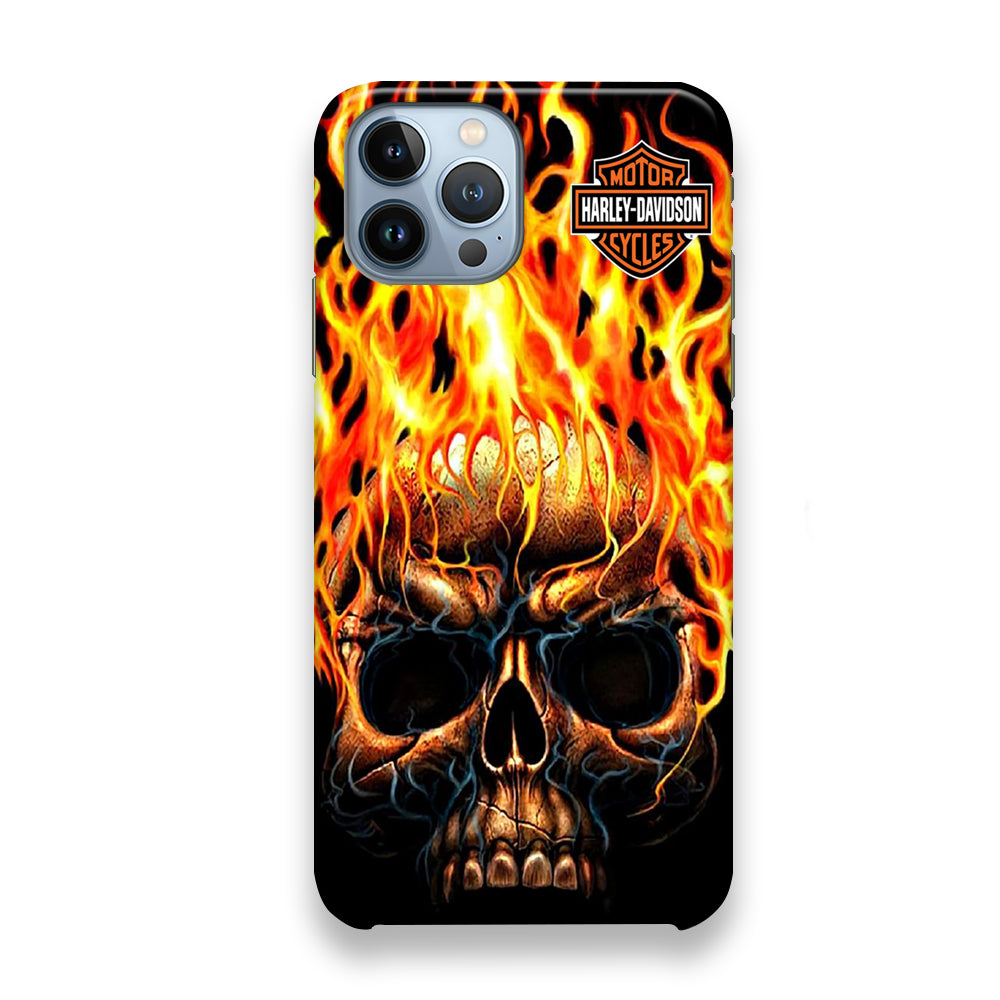 Harley Davidson Ghost Skull iPhone 13 Pro Max Case