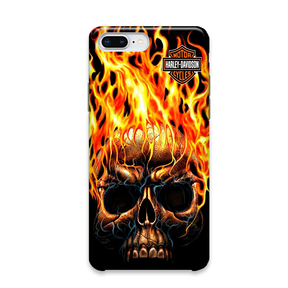 Harley Davidson Ghost Skull iPhone 8 Plus Case