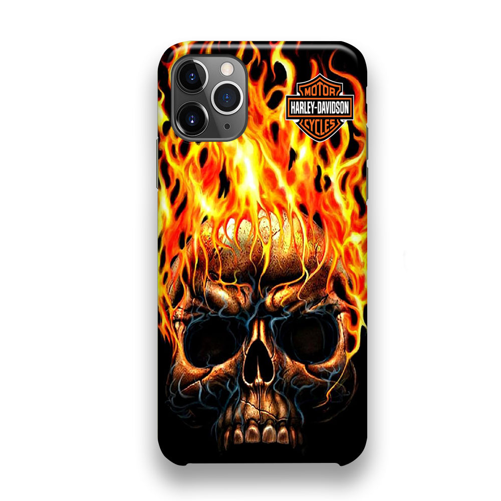 Harley Davidson Ghost Skull iPhone 11 Pro Case