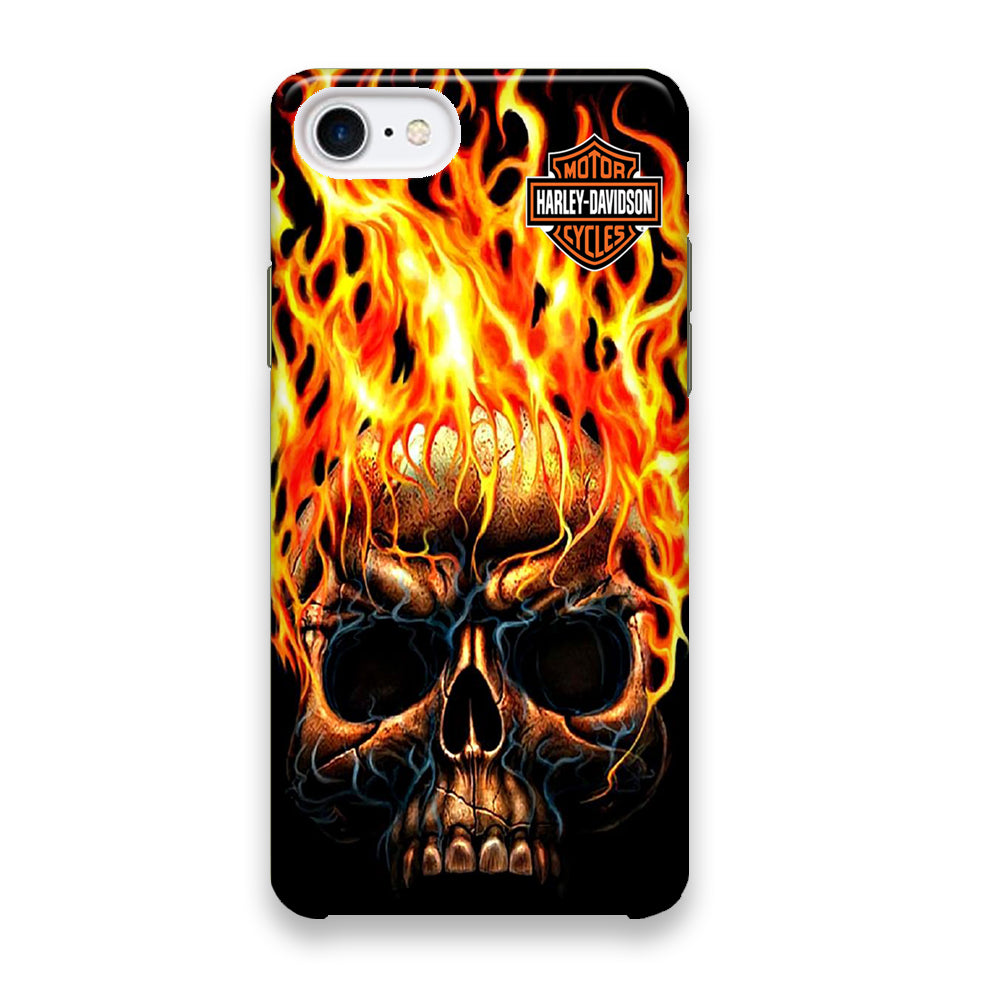 Harley Davidson Ghost Skull iPhone 8 Case