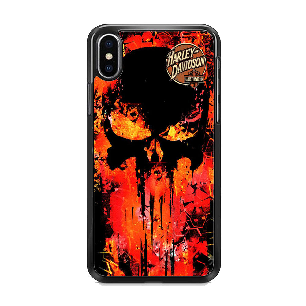 Harley Davidson Ride Fire iPhone Xs Case