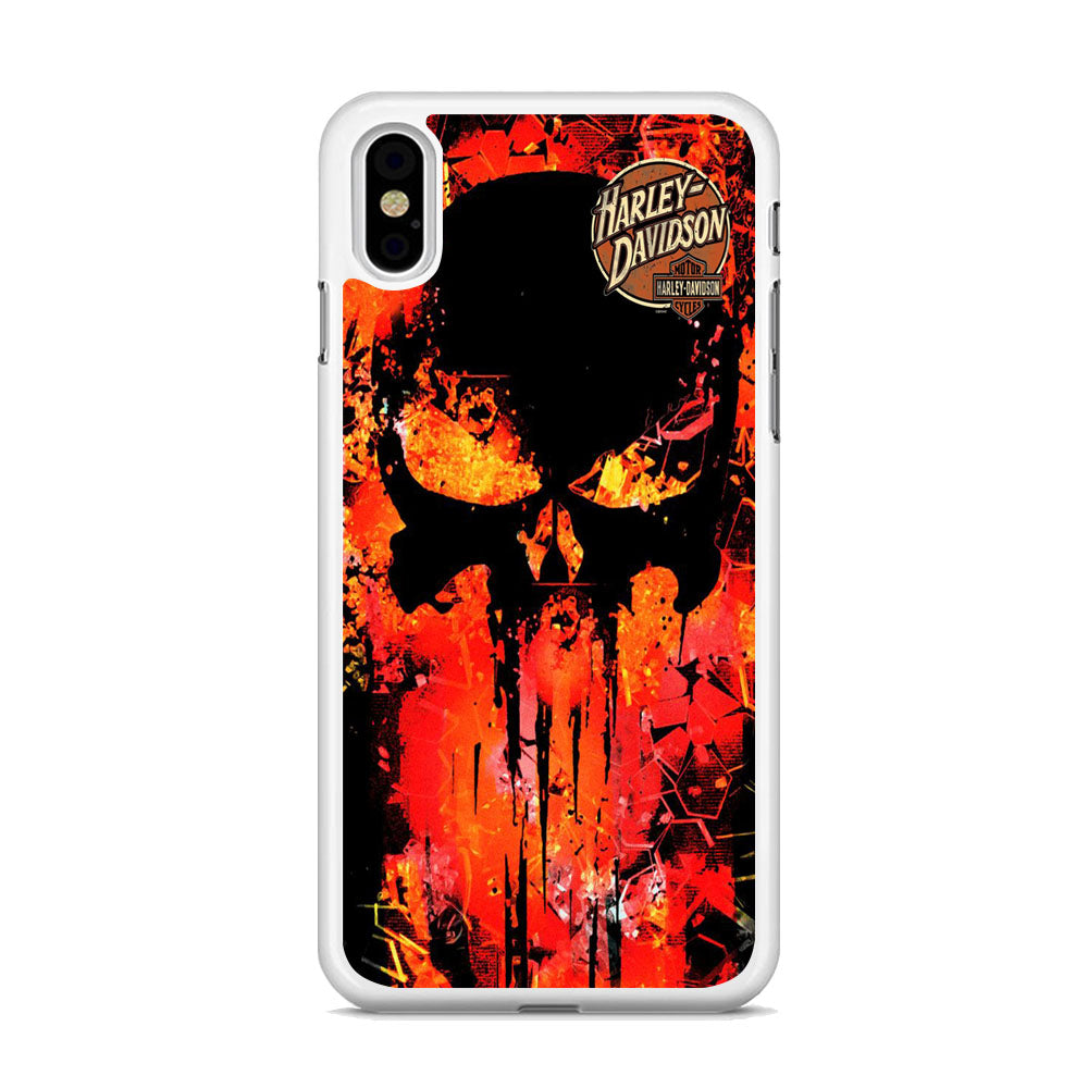 Harley Davidson Ride Fire iPhone Xs Case