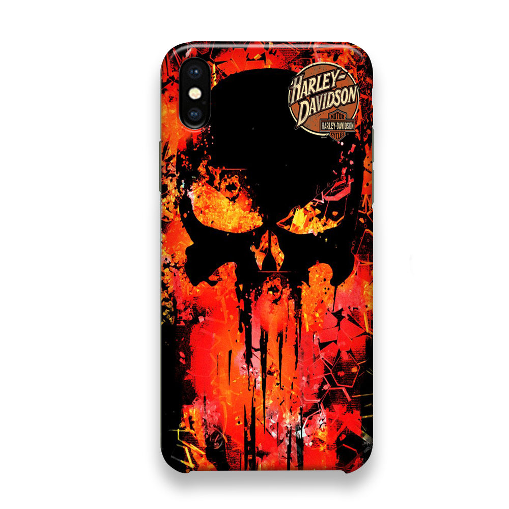 Harley Davidson Ride Fire iPhone Xs Case