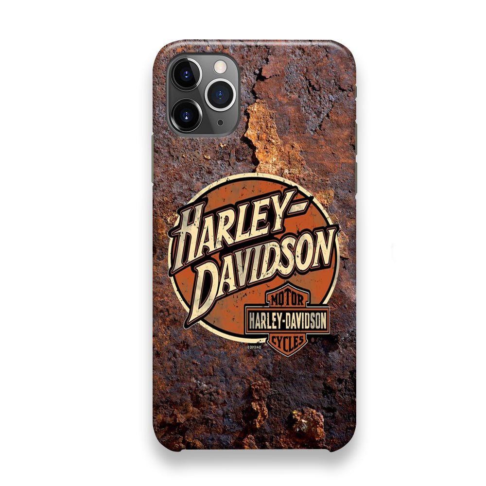 Harley Davidson Rusty Surface Symbol iPhone 12 Pro Max Case