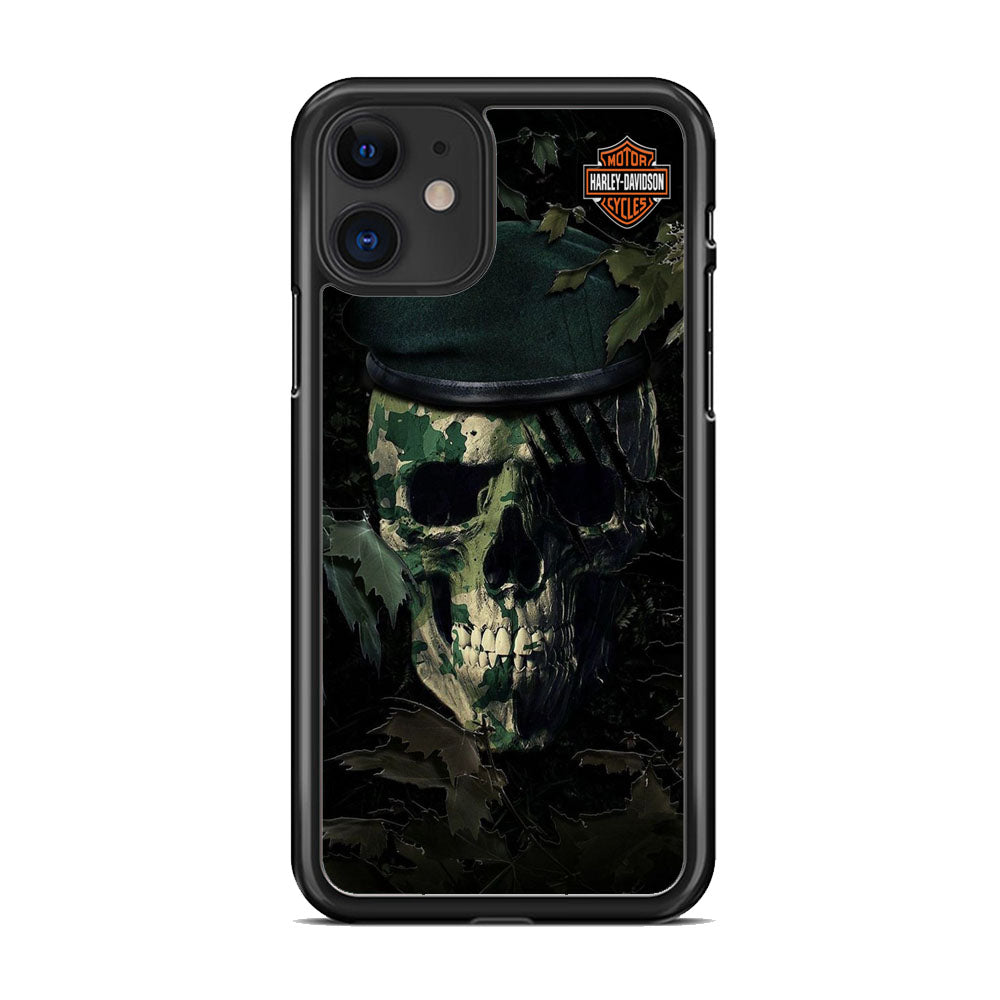 Harley Davidson The Army Camo iPhone 11 Case