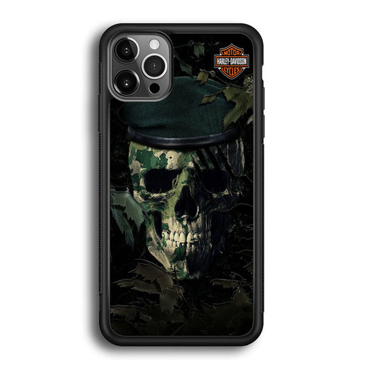 Harley Davidson The Army Camo iPhone 12 Pro Case