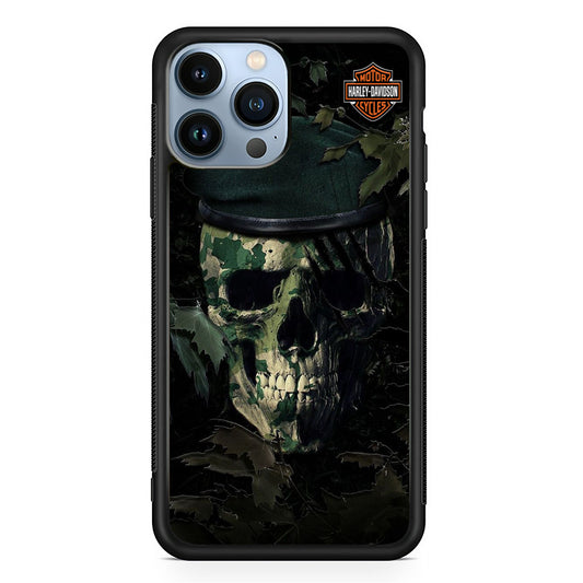 Harley Davidson The Army Camo iPhone 13 Pro Case