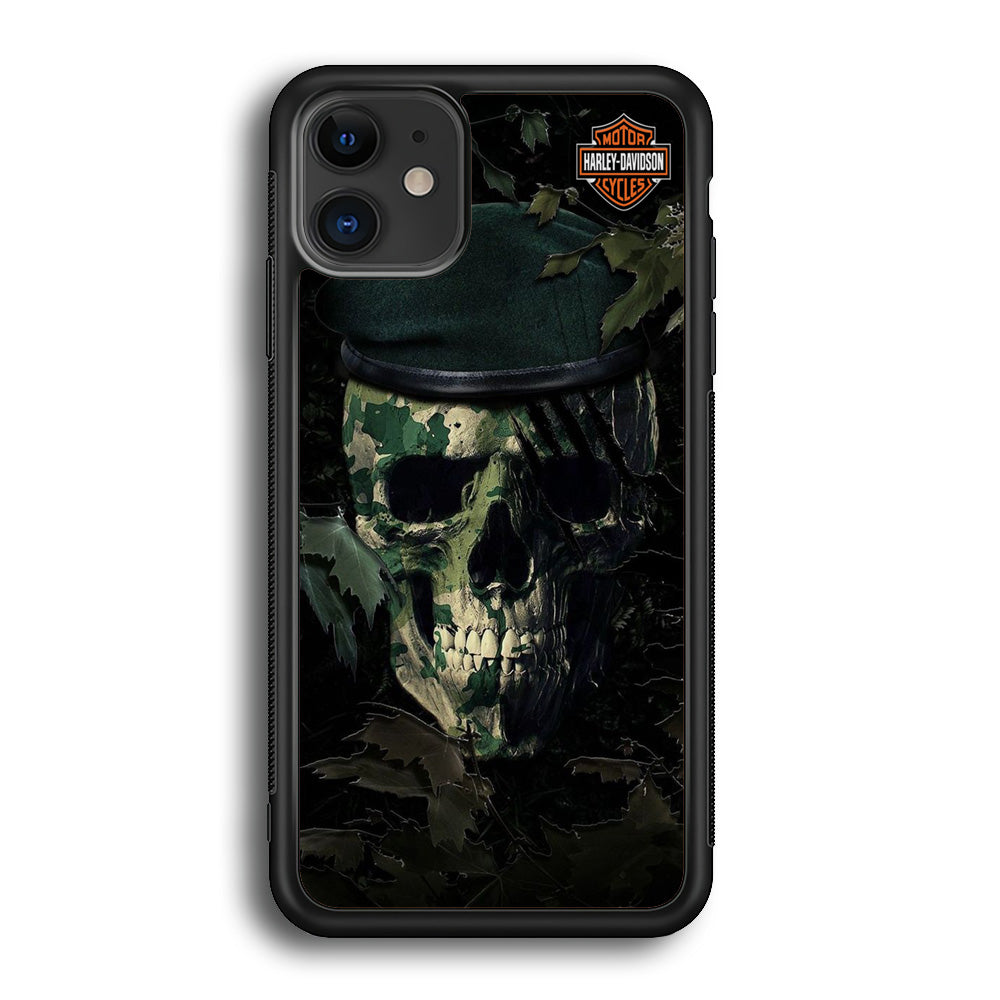 Harley Davidson The Army Camo iPhone 12 Case