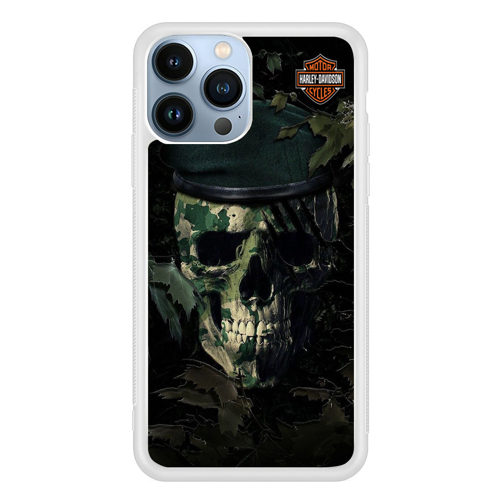 Harley Davidson The Army Camo iPhone 13 Pro Case