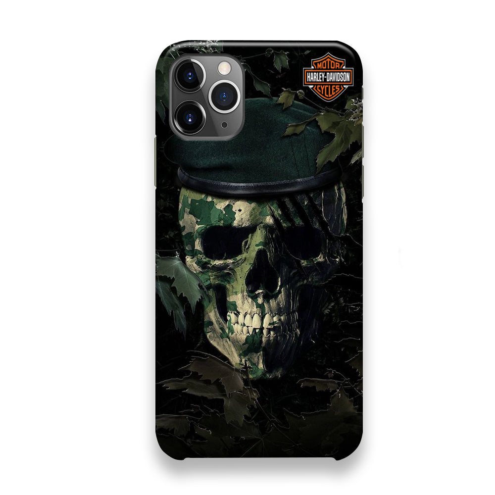 Harley Davidson The Army Camo iPhone 12 Pro Max Case