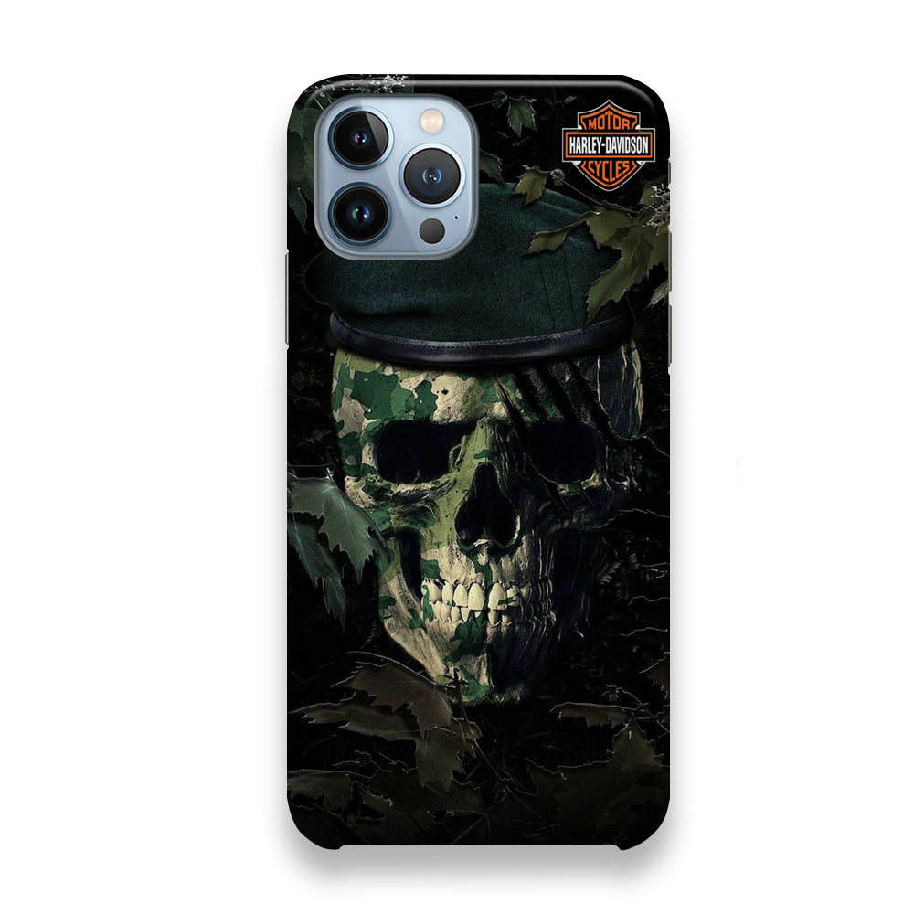 Harley Davidson The Army Camo iPhone 13 Pro Case