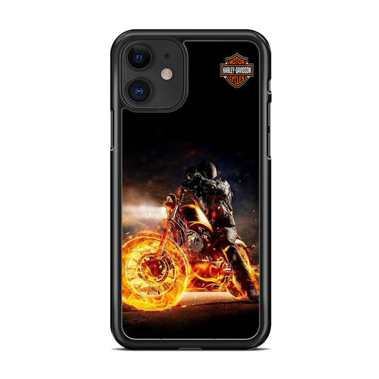 Harley Davidson The Dark Rider iPhone 11 Case