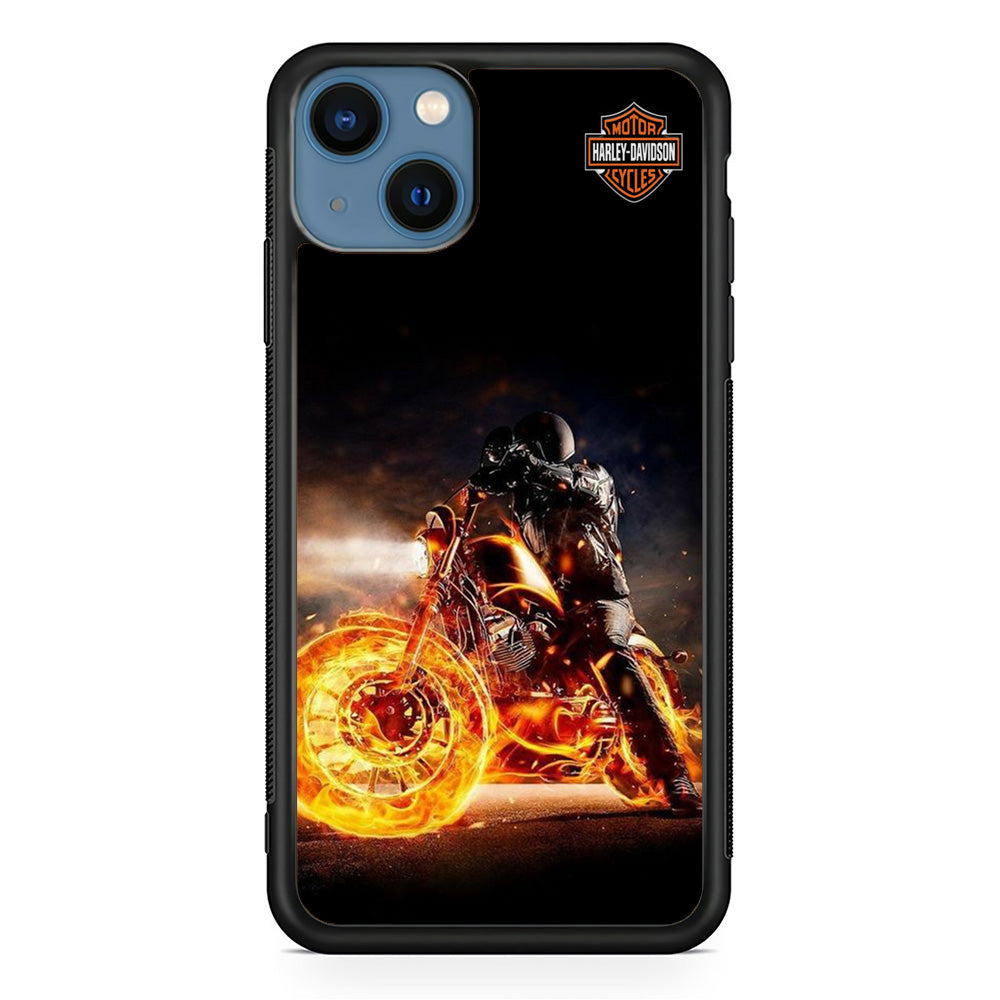 Harley Davidson The Dark Rider iPhone 13 Case