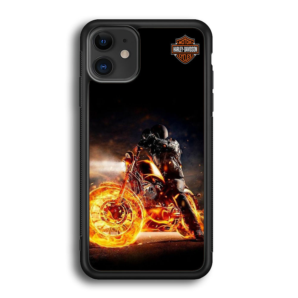 Harley Davidson The Dark Rider iPhone 12 Case