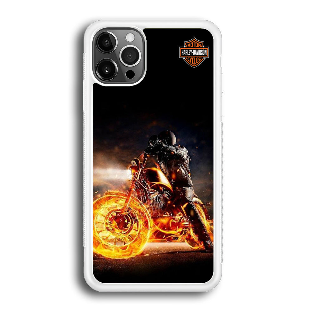 Harley Davidson The Dark Rider iPhone 12 Pro Case