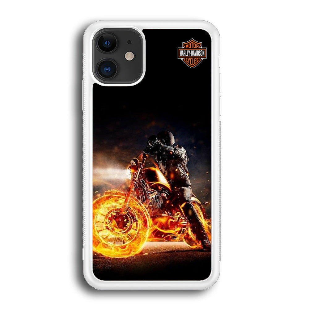 Harley Davidson The Dark Rider iPhone 12 Case