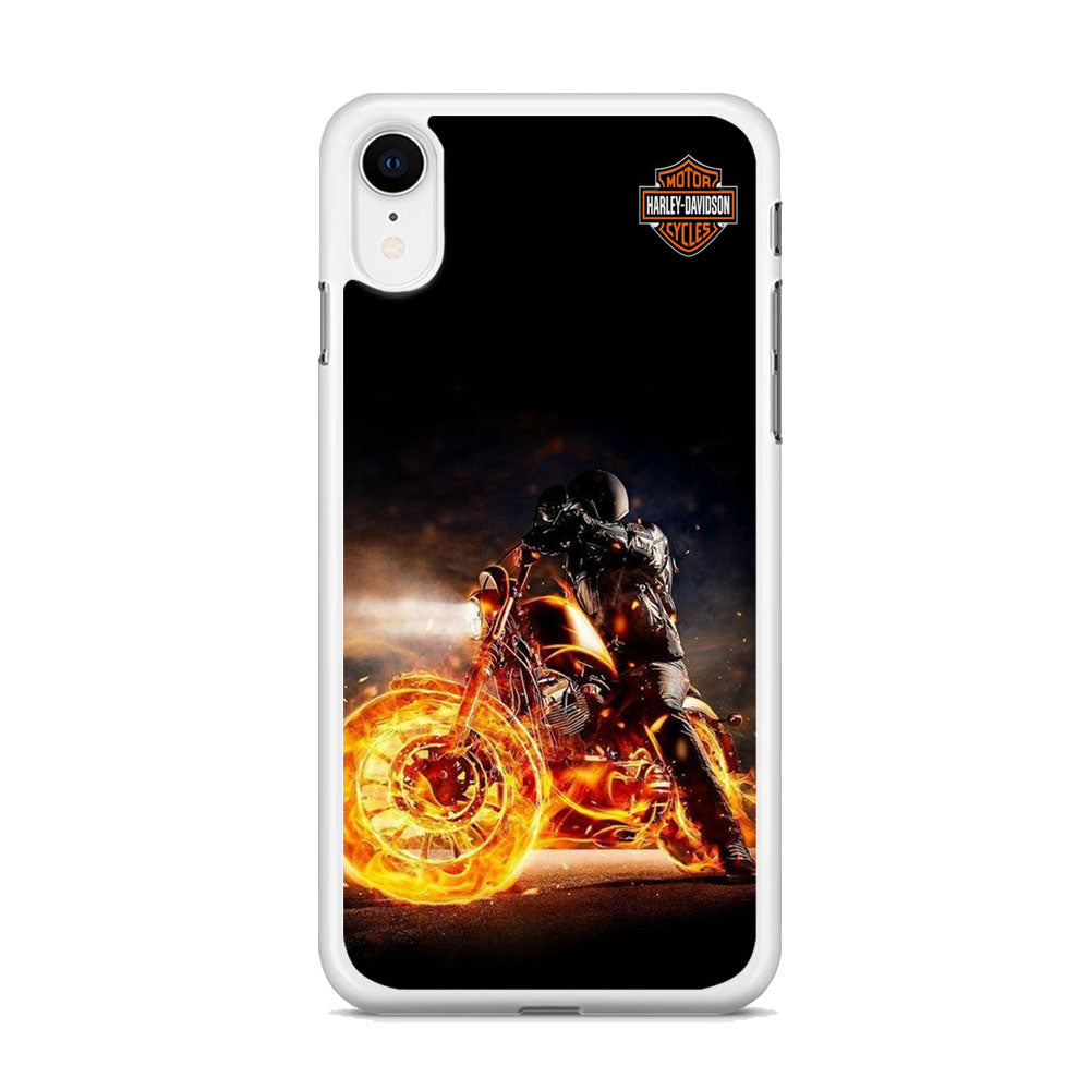 Harley Davidson The Dark Rider iPhone XR Case