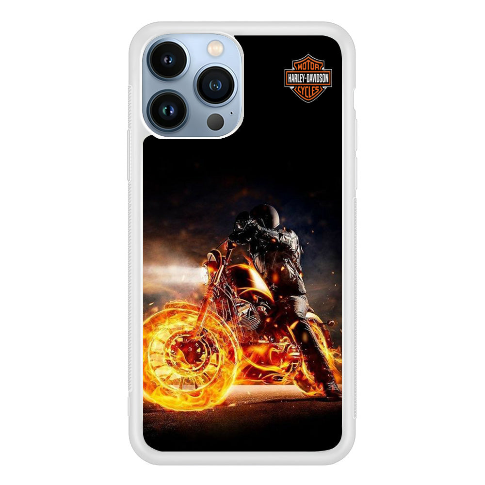 Harley Davidson The Dark Rider iPhone 13 Pro Max Case