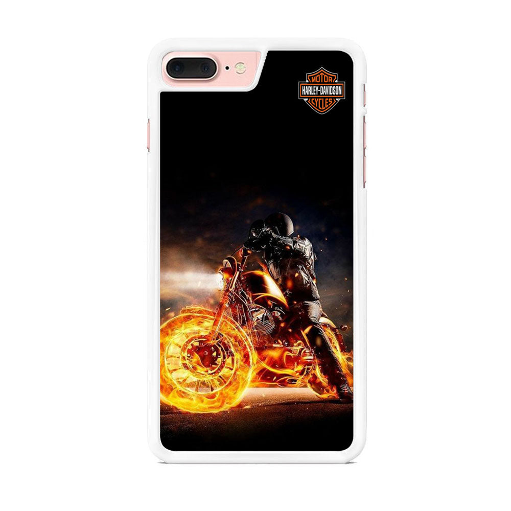 Harley Davidson The Dark Rider iPhone 8 Plus Case