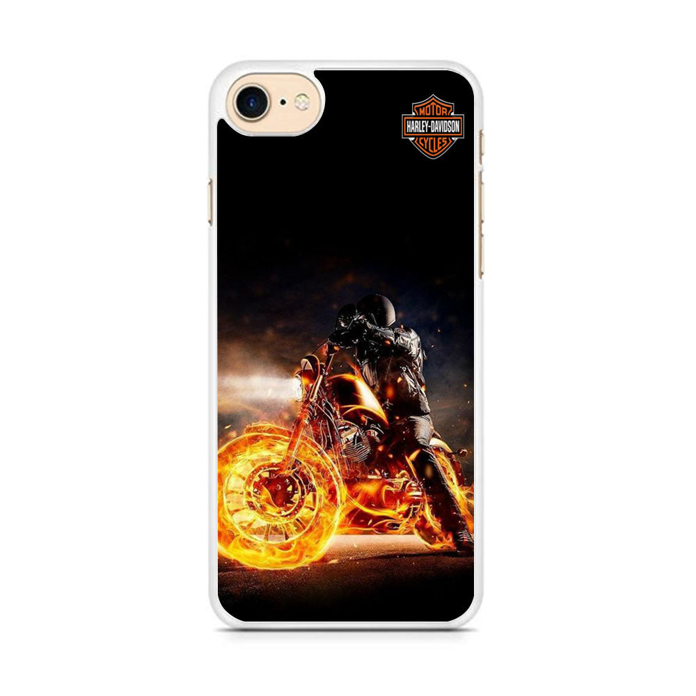 Harley Davidson The Dark Rider iPhone 8 Case