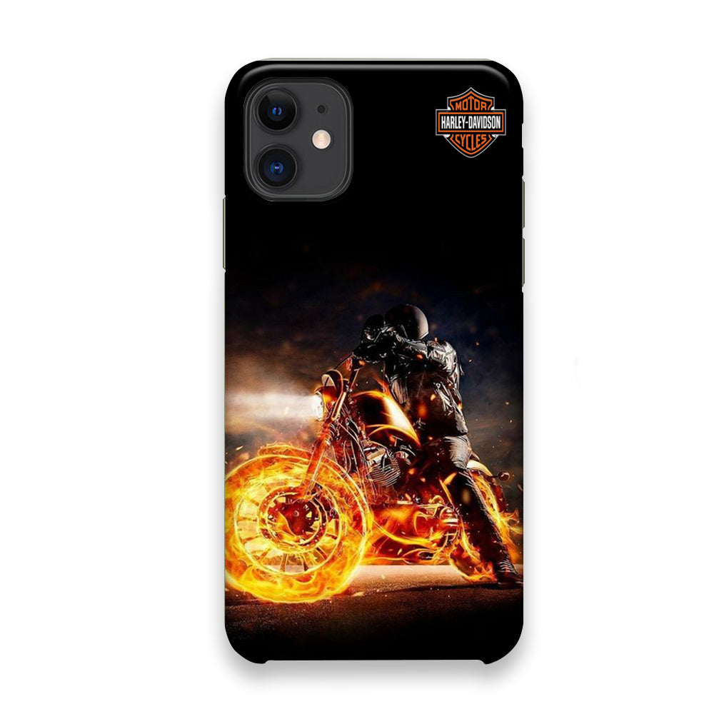 Harley Davidson The Dark Rider iPhone 11 Case