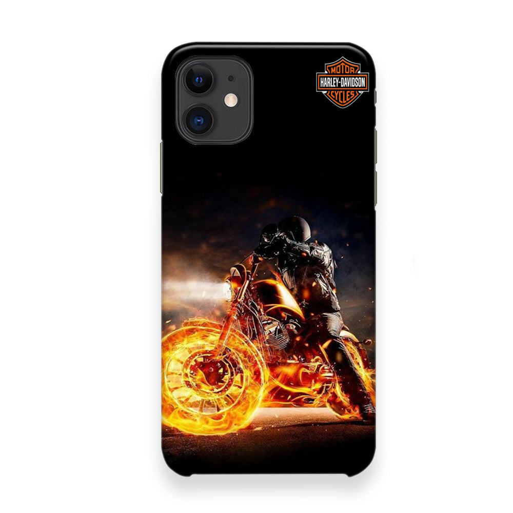 Harley Davidson The Dark Rider iPhone 12 Case