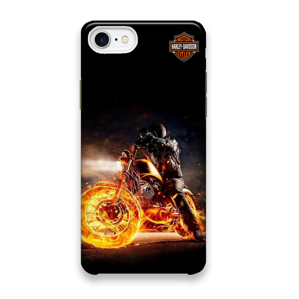 Harley Davidson The Dark Rider iPhone 8 Case