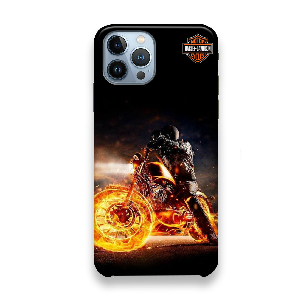 Harley Davidson The Dark Rider iPhone 13 Pro Max Case