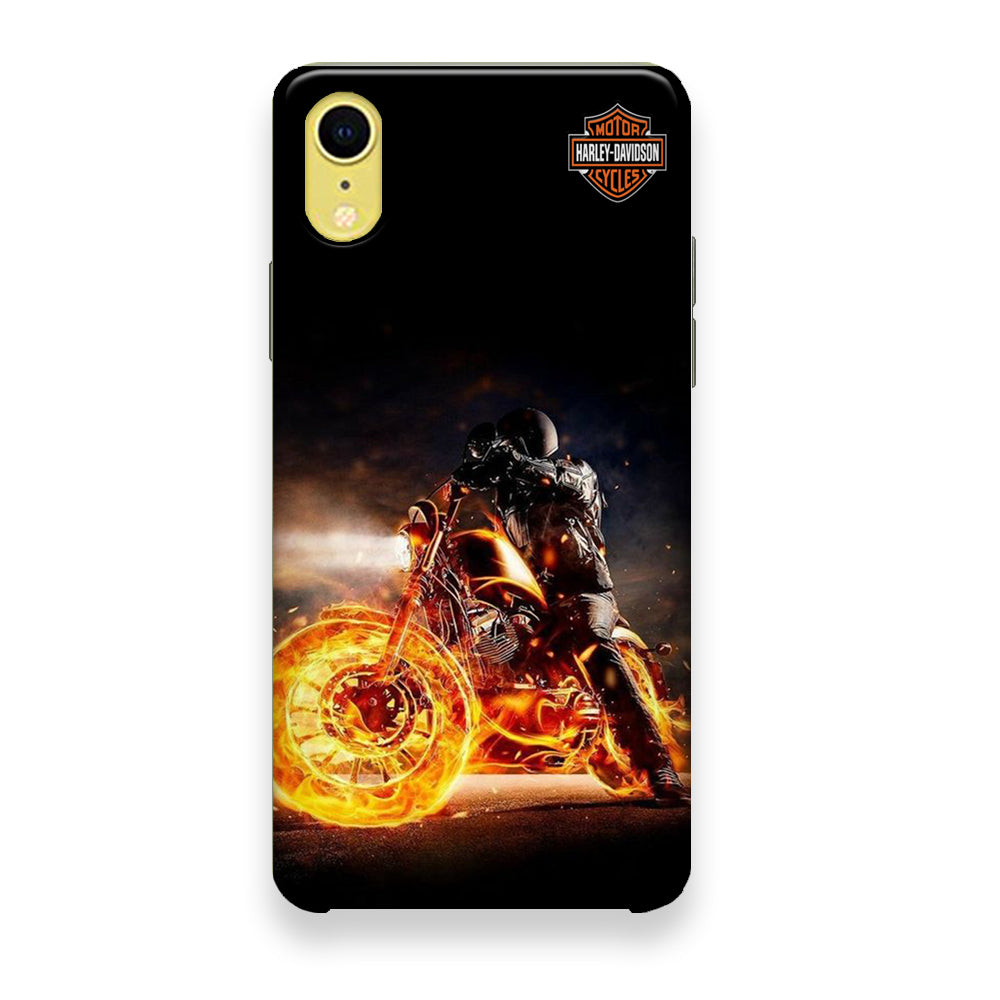 Harley Davidson The Dark Rider iPhone XR Case