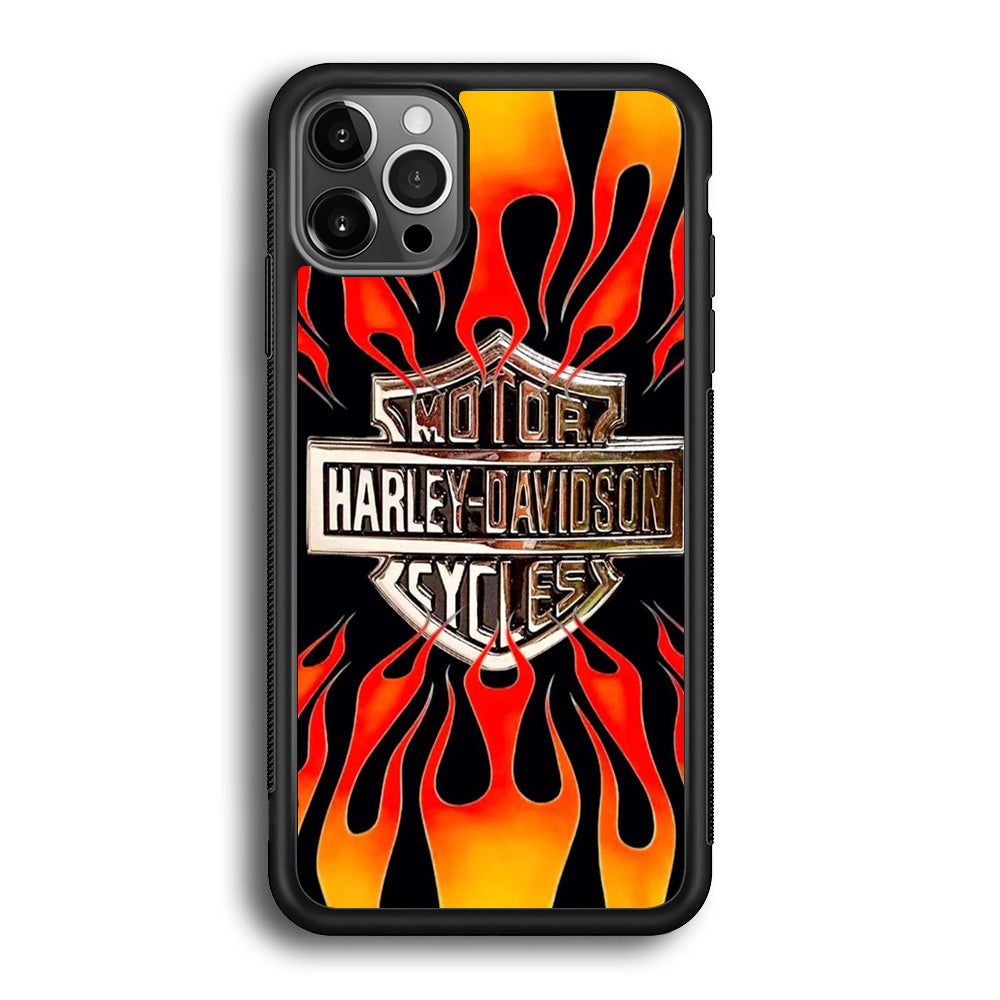 Harley Davidson The Flame Icon iPhone 12 Pro Case