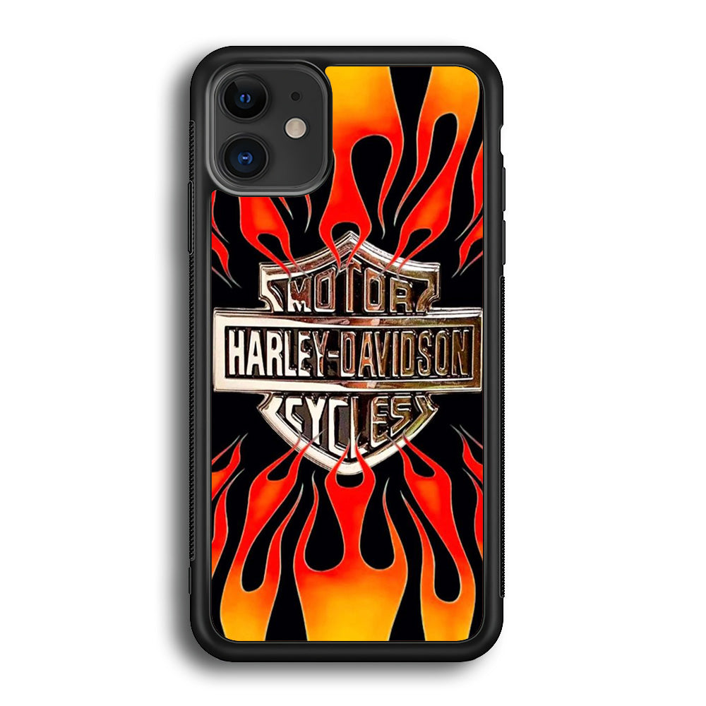 Harley Davidson The Flame Icon iPhone 12 Case