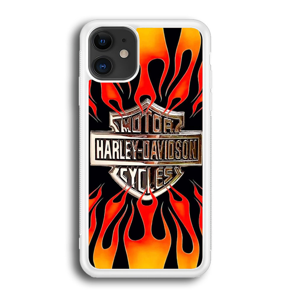 Harley Davidson The Flame Icon iPhone 12 Case