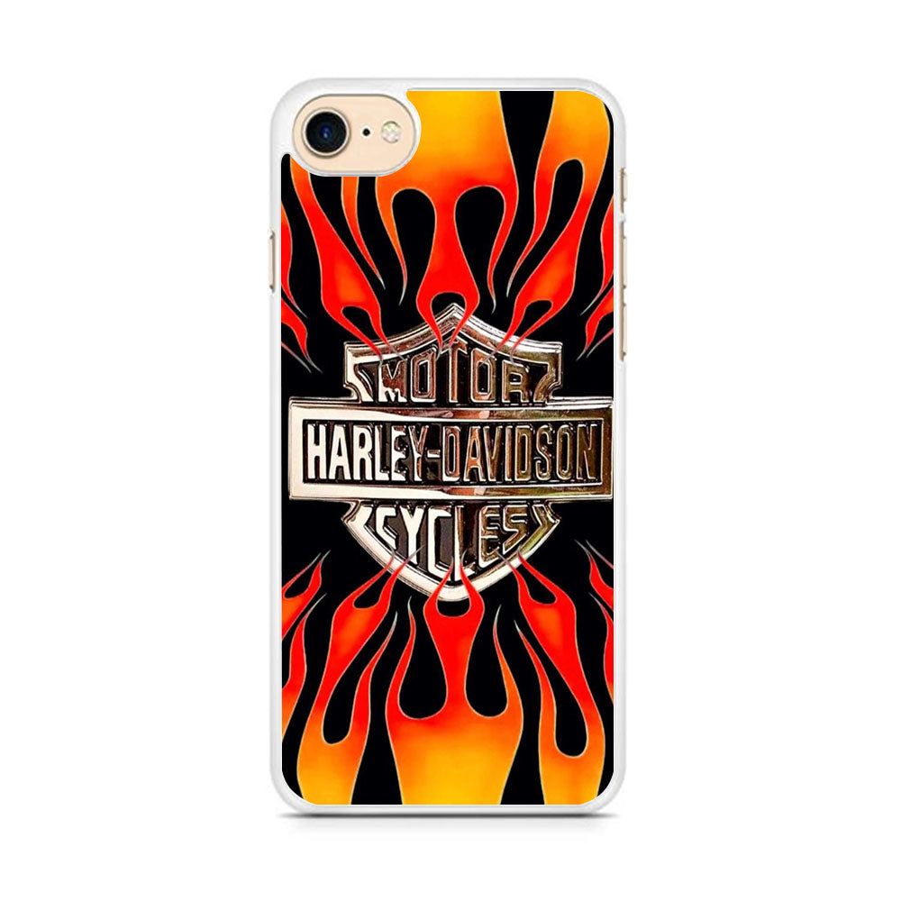 Harley Davidson The Flame Icon iPhone 8 Case