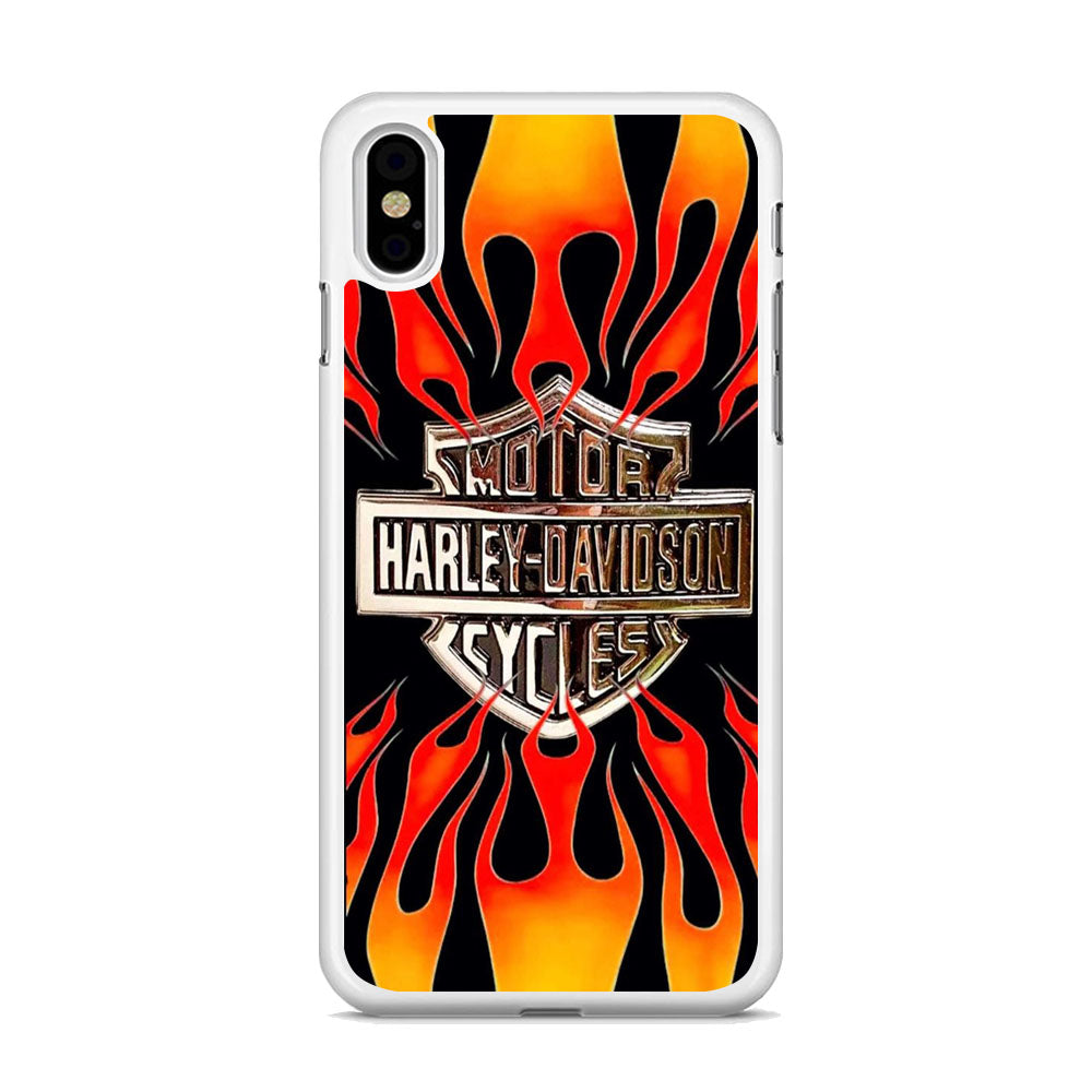 Harley Davidson The Flame Icon iPhone X Case