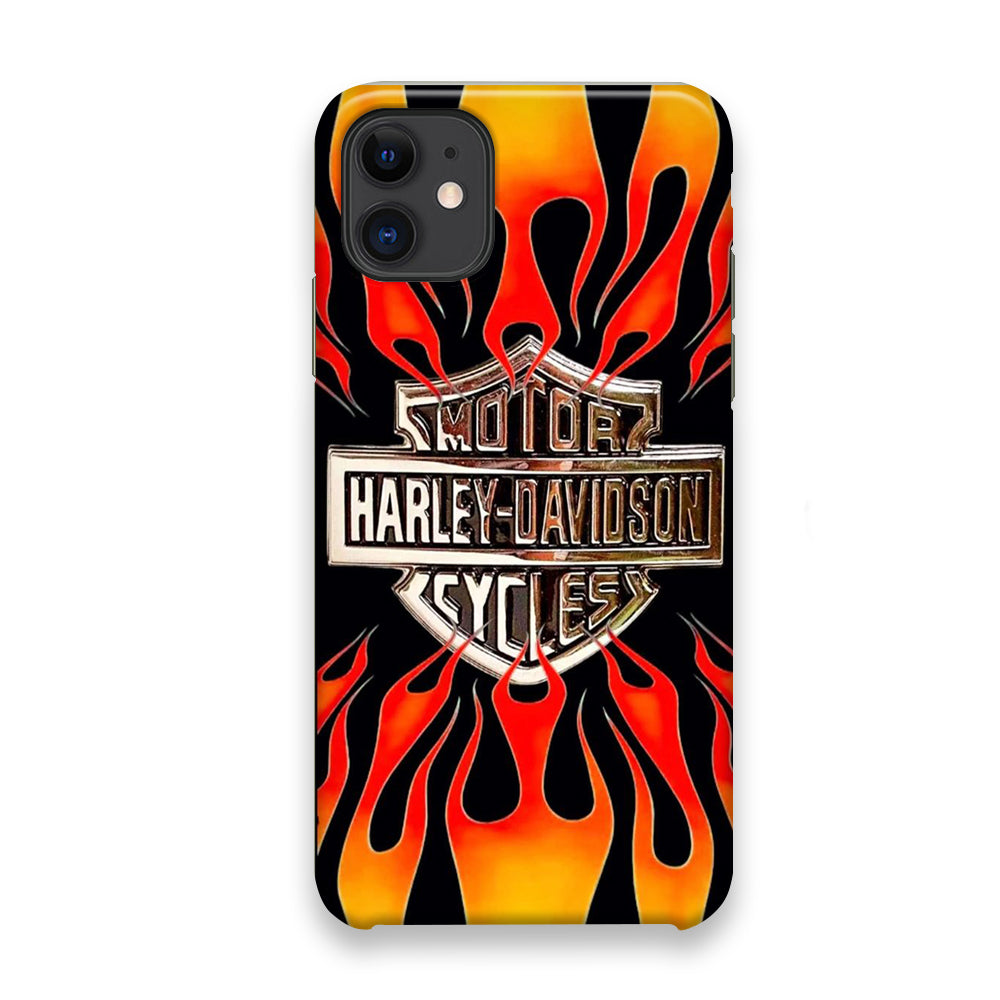 Harley Davidson The Flame Icon iPhone 11 Case