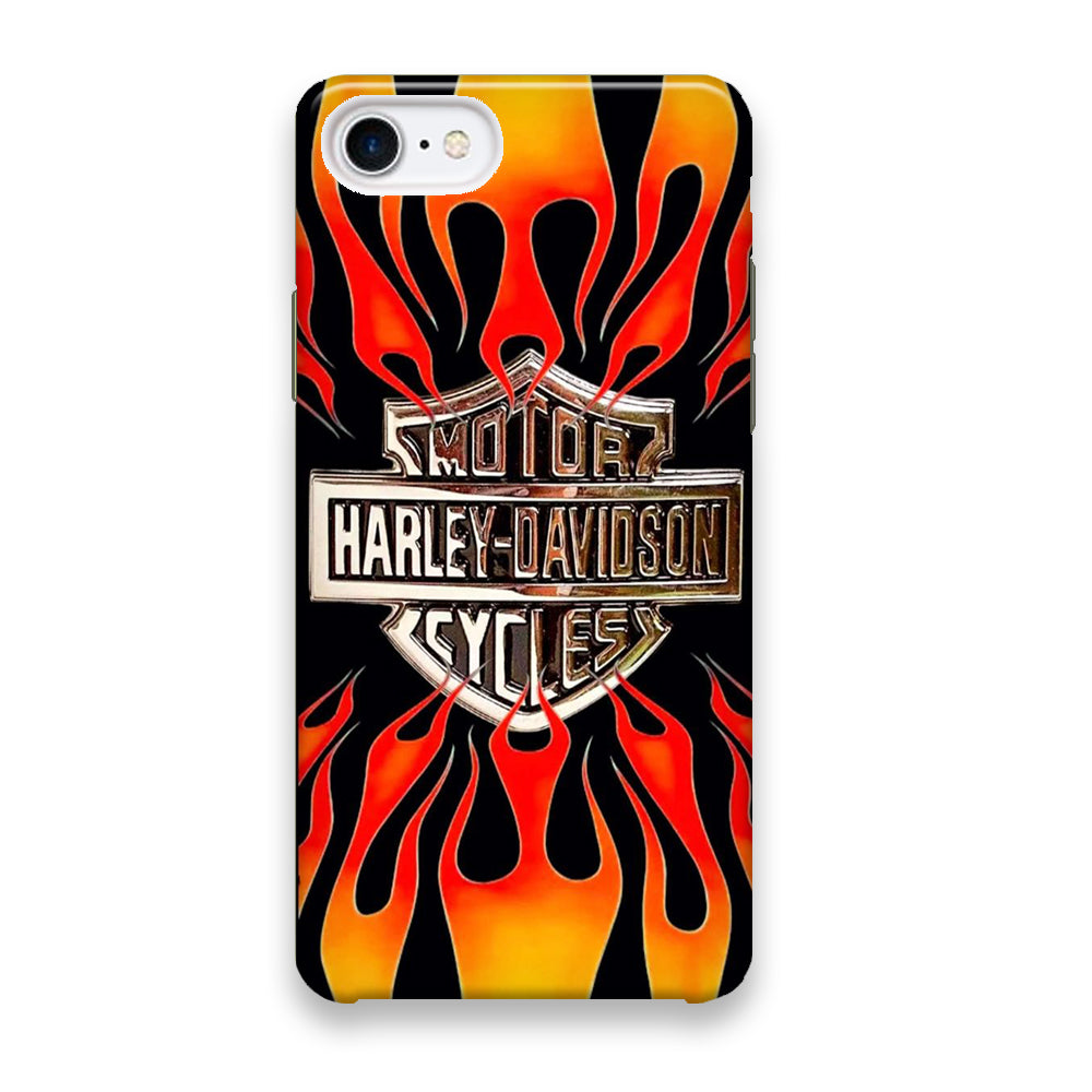 Harley Davidson The Flame Icon iPhone 8 Case